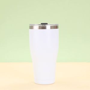 Gobelet isotherme géant de 40 oz en acier inoxydable à double paroi avec couvercle amovible réutilisable - Product Image 2