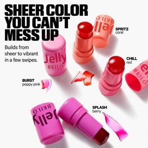 Matériau naturel Water Jelly Tint Gloss Hydratant Blush Blush Lip Color Stick - Product Image 6