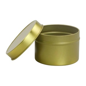 <strong>Exclusive</strong> Customizable Tea Can Logo 30g Tinplate Screw Cap Jar for Snacks Food Cosmetics <strong>Packaging</strong> Use for Cookie Screw Lid