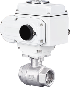 Venta Caliente de Fábrica: Válvula de Bola Actuadora de Acero Inoxidable 304 DN15-DN50 24VDC para Control de Agua, Certificación OEM ISO9001/CE - Product Image 2