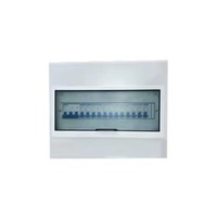 Boîte de distribution domestique PZ30, boîte de disjoncteur MCB encastrée au mur, boîte électrique résidentielle basse tension intérieure