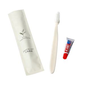 Set da Viaggio Monouso con Spazzolino e Dentifricio con Setole in Nylon in Sacchetto di Carta <span class=keywords><strong>Kit</strong></span> Dentale per Adulti e <span class=keywords><strong>Hotel</strong></span> - Product Image 4