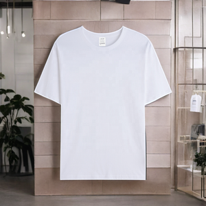 Customize Your Own High Quality <b>White</b> T-<b>Shirt</b> Oversized Streetwear With Breathable Print Feature Plus Size Fashion Statement - Product Image 1