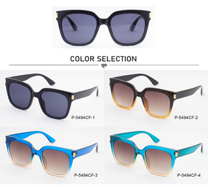 Sunway Trendy Women's UV400 Fashion Retro <b>Square</b> <b>Sunglasses</b> OEM Custom - Product Image 2