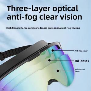 <span class=keywords><strong>แว่นตา</strong></span>ว่าย<span class=keywords><strong>น้ำ</strong></span>ป้องกันการเกิดฝ้า HD สำหรับผู้ใหญ่แว่นตาป้องกันรังสียูวีกรอบใหญ่แว่นตาว่ายน้ำชุบโลหะด้วยไฟฟ้า - Product Image 3