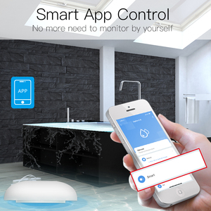 Sensor de inundación inteligente MOES Tuya ZigBee, alarma para el hogar, Detector de fugas de agua, alerta de notificación de inundación, alarma de seguridad de desbordamiento - Product Image 4