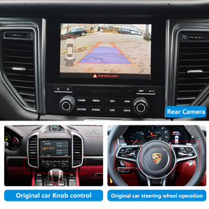 Automatmi Apple CarPlay แอนดรอยด์แบบไร้สาย3.0 4.0 Panamera Cayenne 911 991 718 Cayman Macan Boxster CarPlay - Product Image 3