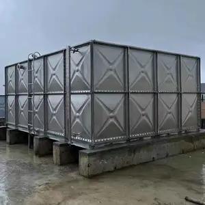 Rectangular Portable Reservoir Rain 10m3 Panel Stainless Steel Water Tank 500 liter