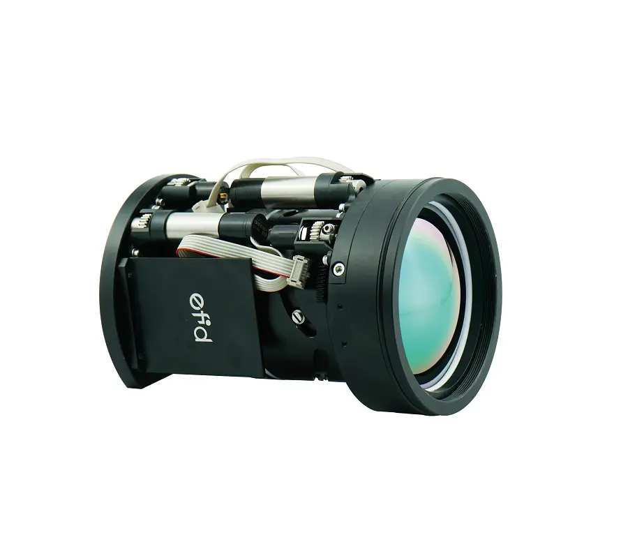 30-300mm Continues Zoom Thermal Lens MWIR Infrared Lens Suitable For Cooled It Detector