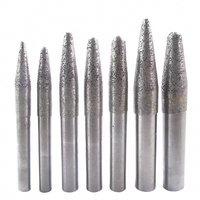 Outils de gravure au diamant pour pierre en marbre CNC, fraises pour routeur, vente chaude