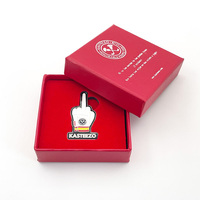 Antique Moderne Feng Shui Style Dur Émail Pendentif Collier Coeur Imprimé Logo Chine Fabricant Vêtements Émail Pin Badge