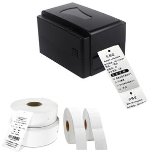 Hochgeschwindigkeits-Etikettendrucker für T-Shirt-Hängeetiketten/Messe-Ein- und Ausgangs-Tags, QR-Code-Kleider-Hängeetiketten-Druckmaschine für Karton - Product Image 1