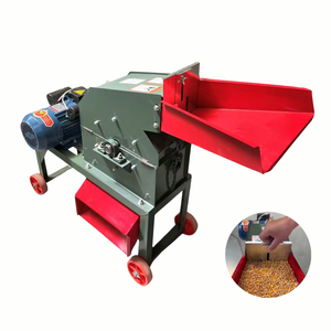 Nouvelle machine à moudre les céréales 300-500 kg/h, maïs, blé, soja |   Broyeur d'aliments pour animaux de ferme à tamis réglable 3 kW Haute productivité - Product Image 4