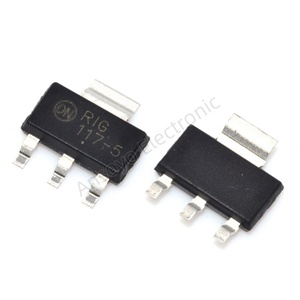 Circuits intégrés ANSOYO NCP1117ST50T3G NCP1117ST 5V 1A SOT-223, composants électroniques de gestion de l'alimentation PMIC - Product Image 3
