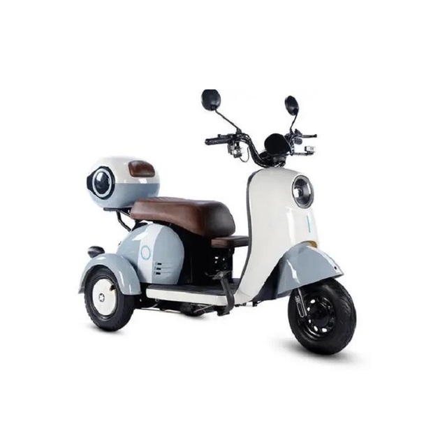 Electric 500w Scooter Three Seate Electric Scooter Adults Differential Motor Strong Power Tricycle