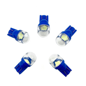 ไฟพินบอลสว่างพิเศษ AC 6.3V T10 LED พินบอล # ไฟ LED 555 194 5630SMD 2 ดวง พร้อมเลนส์ใสแบบลิ่ม สำหรับพินบอล ไม่เกิดแสงผาด - Product Image 1