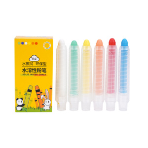 Morden Luxury Confortable à utiliser 6 crayons de cire de couleur Ensemble de crayons portable à la main pour enfants - Product Image 1