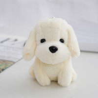 Mini porte-clés en peluche mignons et kawaii, jouets pour machine à griffes, pendentifs chien, animaux en peluche, poupées chien, ornements de sac