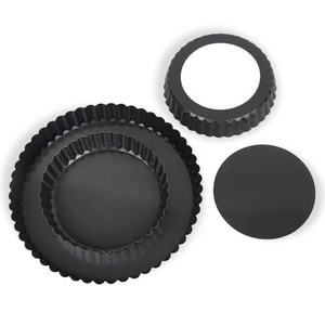 Nuova teglia da forno rotonda staccabile in pizzo resistente al calore e facile da pulire per <span class=keywords><strong>torte</strong></span>/<span class=keywords><strong>torte</strong></span>/pizze - Product Image 6