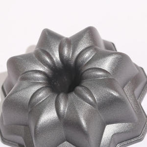 Antihaft-Blumen form Metall Mini-Kuchen formen Aluminium druckguss Kuchen formen 2 Schichten Antihaft beschichtung Backformen Kuchen form - Product Image 2