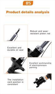 โช้คอัพอะไหล่รถยนต์สำหรับ MAZDA FAMILIA Happin 333277 EEP โช้คอัพดูดซับแรงกระแทก - Product Image 2