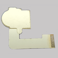 Anillo de Luz LED para Teléfono, Módulo de Luz de Relleno de 6 LED con Control de Intensidad, Conexión FPC para Smartphone, Flash para Selfies, PCBA ODM