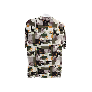 Chemise de travail décontractée teintée en fil de sergé 100% coton pour hommes, chemise boutonnée à manches longues, extensible, respirante, de haute qualité - Product Image 5