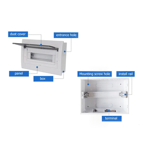 Boîtier MCB ZCEBOX, 2 pôles, montage encastré, boîte <span class=keywords><strong>de</strong></span> distribution électrique, haute qualité, prix <span class=keywords><strong>bas</strong></span> - Product Image 3