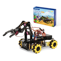 ACEBOTT Kit de Robot Educativo STEM, Lanzador de Bolas de Agua, Coche, Kit de Inicio para Niños, Programación DIY, Codificación, ESP32, WIFI, APP, Kit de Aprendizaje de Robótica para Arduino