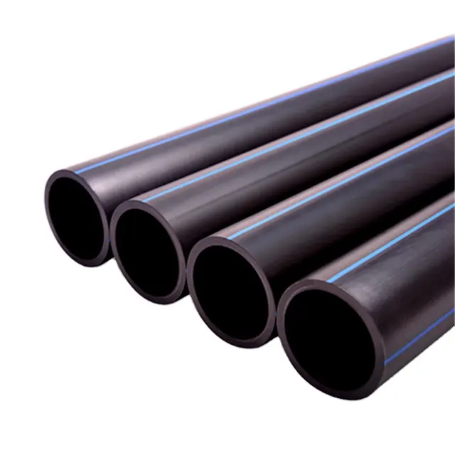 Pn10 110mm Hdpe Pipe Plumbing Materials Plastic Tubes Water Supply 15 Hdpe Pipe