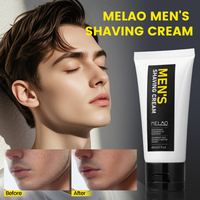 Crema de Afeitar 3 en 1 para Hombre, Espuma Alta Personalizada, Pre-Afeitado, Espuma Lujosa, Hidratación Post-Afeitado con Aceite de Argán