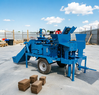 Machine automatique de fabrication de briques en béton de 35 secondes et 4800W à faible coût d'exploitation pour les entrepreneurs