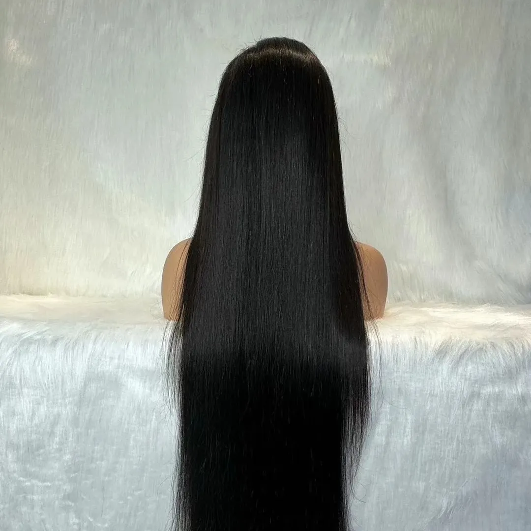 GHREHAIR WHOLESALE 100% HUMAN HAIR NATURAL COLOR 13X4 WIG VENDORS HUMAN HAIR FOR BLACK WOMEN