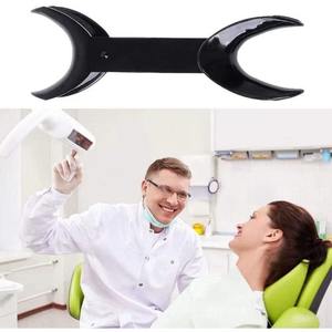 Abridor Bucal Dental OEM de Doble Cabeza en Forma de T, Dispositivo Manual para Abrir Dientes Anteriores y Posteriores, Negro Transparente, Tamaño Grande y Pequeño - Product Image 1