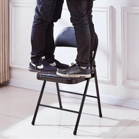 Chaise ergonomique inclinable R, chaise d'ordinateur confortable pour la maison, chaise de bureau pour les longues sessions assises