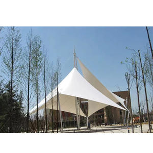 Toldo Solar de Forma Única Personalizado, Estructura de Membrana Tensada de PVDF PTFE, Carpa para Jardín - Product Image 2