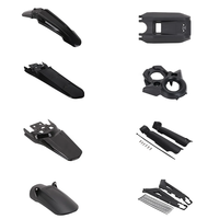 Accessoires Sur-Ron Light Bee X : Garde-boue étendu, béquille, compteur de vitesse, rehausseur de selle, repose-pieds, pièces moto 2024 2025 2026