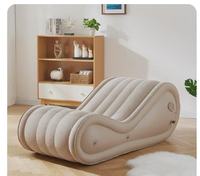 Canapé-lit gonflable portable moderne pour couples, chaise de sexe pliable pour une utilisation en extérieur, dans la chambre à coucher et le salon