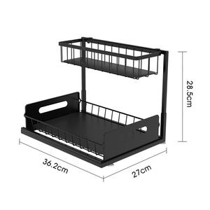 Modern Stainless Steel Wall-Mounted <b>Kitchen</b> Racks with Space-Saving Design - Product Image 1