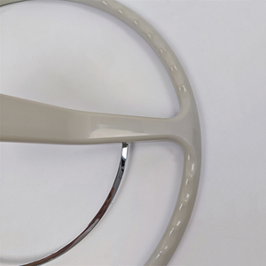 พวงมาลัยสีเทาแบบเรโทรสำหรับรถโฟล์คสวาเกน บีทเทิล คลาสสิก ปี 1962-1971 รุ่น 62-71 วีดับบลิว บัก คาร์มันน์ ไจอา ไทป์ 3 - Product Image 6