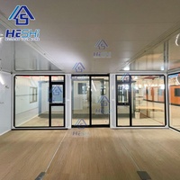 Offre Spéciale – Maison Conteneur Préfabriquée de Luxe Extensible 40, 30, 20 pieds – Habitation Préfabriquée en Acier Léger avec Salle de Bain – Maison Portable