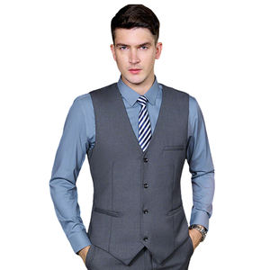 Uniformes <span class=keywords><strong>de</strong></span> Camarero <span class=keywords><strong>de</strong></span> Alta Gama para Otoño, para Hombres y Mujeres, Conjuntos <span class=keywords><strong>de</strong></span> Chaleco para Restaurante, Bar, KTV - Product Image 2