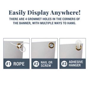 Promotional Custom Graduation <b>Banner</b> 2025 Vinyl Pvc Printing Event Party Display Accessories Yard Signs - Product Image 3