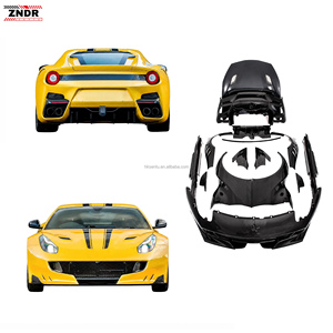 ชุดแต่ง F12 แบบ TDF คาร์บอนไฟเบอร์ กันชน สเกิร์ตข้าง สปอยเลอร์ ฝากระโปรง อัพเกรดสำหรับ 812 สภาพใหม่ - Product Image 1