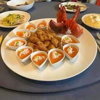 Assiette creuse en céramique orientale élégante et luxueuse, passe au lave-vaisselle, 14, 16, 18 pouces, grande assiette de service pour restaurant, maison, table