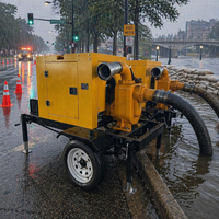 Générateur de pompe à eau diesel portable Weichai pour l'irrigation agricole, l'alimentation en eau d'urgence et les chantiers de construction