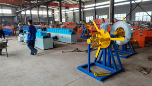 Rouleau de profilés de cloison sèche du Nigeria formant la machine en acier galvanisé C canal faisant la machine à bas prix - Product Image 3