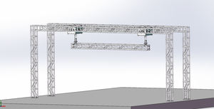 Le système de levage vertical de conception peut suspendre des objets de 80 à 100kg et contrôler plusieurs ou des dizaines de systèmes de levage en même <span class=keywords><strong>temps</strong></span> - Product Image 6
