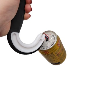 Wholesale Portable J-Shaped Easy Grip <b>Tin</b> <b>Openers</b> Kitchen Non-Slip Jar <b>Opener</b> Lid Opening Tools Ring Pull Can Multifunctional - Product Image 6