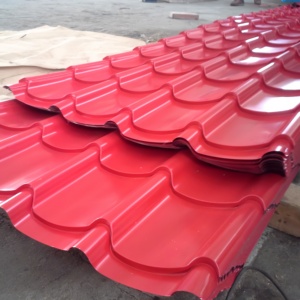 베스트 셀러 하이 퀄리티 스테인레스 스틸 골판지 지붕 시트 아연 도금 컬러 금속 시트 - Product Image 6